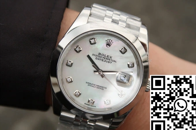 Rolex Factory Dial Diamond-set Datejust EW M126300 0118